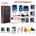 V87 Iprog+ Key Programmer Support Immo + Reset Iprog Pro Till 2019 With 11 Adapter Full - Diagnostic Tools - ebikpro.com