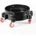 SGCB Pro 11.5 Inch Bucket Dolly Easy Push Removable Rolling Bucket Dolly 5 Roll Swivel Casters to Move 360 Degree Turning| | -