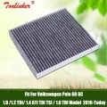 Cabin Filter 1Pcs Fit For Volkswagen POLO 6R 6C 1.0 1.2T 1.4 TDI TSI 1.6TDI Model 2010 2019 Filter Car Accessoris OEM 6R0819653|