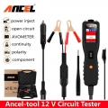 Ancel Pb100 Circuit Tester Power Probe Automotive Diagnostic Tool 12v 24v Electrical Current Voltage Integrated Power Scanner -