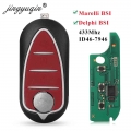 Jingyuqin Remote Flip 3 Buttons Car Key Fob For Alfa Romeo Mito 2008-2015 Giulietta 2010-2016 433mhz Ask Id46-7946 Auto Keys - C