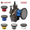 Alconstar 50mm Modified for Keihi OKO KOSO PWK 21/24/26/28/30 PE CVK 28/30 Motorcycle Carburetor Air Filter Cup Wind Horn Cup|Ca