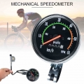 Bicycle Stopwatch Mechanical Classic Retro Bike Speedometer Bike Wired Milometer for 26/28/29/27.5inch Bike Bicycle Accessories|