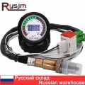 HD 52MM AFR Gauge + Narrowband O2 Oxygen Sensor Auto Car Air Fuel Ratio Gauge Motor AFR Racing Meter Monitor LED Digital Display