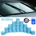 10/20Pcs Universal Car Windshield Cleaner Effervescent Tablets Solid Washer Agent Glass Water Dust Soot Remover Car Accessories|