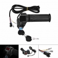 Electric Bike Throttle 12V 24V 36V 48V 60V 72V Accelerator for Electric Bicycle/E bike/Electric Scooter Throttle|Electric Bicycl