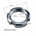 Clutch Anti Screw Lock Nut Crankshaft Cap Gy6 125cc 150cc - ebikpro.com