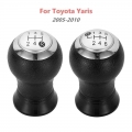 For Toyota Yaris Auris 2005 2006 2007 2008 2009 2010 Toyota Corolla 2008 Car 5 6 Speed Gear Shift Knobs Lever Stick Accessory|G