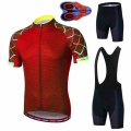 2021 Pro Bicycle Team Short Sleeve Maillot Ciclismo Men's Cycling Jersey Summer breathable Cycling Clothing Sets