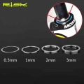 6pcs Bicycle Fork Washer Bike Headset Adjusting Washer Dust Cover Fine Tuning Washer 0.3/1/2/3mm Spacer Gap - Bicycle Headset -