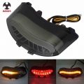 Motorcycle Accessories LED Tail light Turn Signal Rear Brake Lamp For DAYTONA 675 2005 2010 SPEED TRIPLE R 2008 2010|Levers, Rop