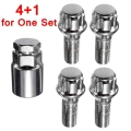 4+1 M14 x 1.5 Alloy Wheel Lock Bolts Locking Security Lug Nuts For VW Transporter T4 1990 2003 T5 2003 on|wheel lock bolt|lug nu