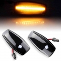 2pcs Dark Smoked Lens Full Led Amber Front Fender Side Marker Light For Elantra Getz Sonata Xg Terracan Tucson I10 Coupe Hyundai