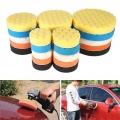 5pcs/Set Car Sponge Polishing Pad Hand Tool Kit For Car Polisher Wax 3/4/5/6/7 Inch Optional Buffing Sponge Polishing Pad Kit|Sp