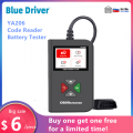 Car Engine Diagnostic Tool Fault Code Reader 12V OBD2 Full Car DTC Lookup On Board Monitor Circut Battery Tester Mini M327 HHOBD