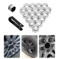 20Pcs 17mm/19mm Car Wheel Nut Caps Auto Hub Screw Cover Bolt Rims Exterior Decoration Special Socket Protection Dust Proof|Nuts