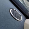 2pcs stainless steel dashboard speaker sound rings for Renault Duster|Multi-tone & Claxon Horns| - ebikpro.com