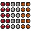 Drl 12v 24v Led Side Marker Light Auto Trucks Lorry Trailer Bus Tail Brake Lamp Car Warning Lamp Turn Signal Indicator Lighting