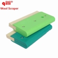 Qili Wool Sscraper Blades Single Side Wool Squeegee Tool Squeege Car Wrap Tool white Squeegee Fiber Wrapping Scraper Tools|tool