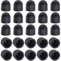 20/50 Pieces Of Bag M4 M5 M6 M8 M10 M12 Nylon Bolt And Nut Dome Exposed Hexagonal Plastic Dust Protection Cap - Nuts & Bolts