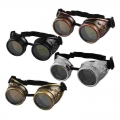 Heavy Metal Steampunk Motorcycle Glasses Gothic Style Driver Goggles Protective Glasses for Cosplay Halloween Decorations|Motorc