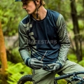 Motocross Racing Bike Jerseys Clothing Quick Dry Motorcycle MTB 3/4 Sleeve Mountain Bike Downhill DH Long Sleeve Cycling Jerseys