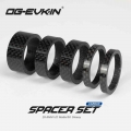 Og-evkin Cs-001 Carbon Bicycle Spacer Set 1/8" 28.6mm 3k Glossy/ud Matte Headset Spacer Mtb Road Bike Full Black Spacers Ki