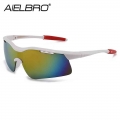 Aielbro New Sunglasses 2021 Cycling Sunglasses Men's Sunglasses Bike Uv400 Lightweight Cycling Eyewear Sunglasses For Men -