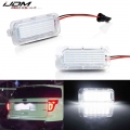 iJDM OEM Fit 3W 6000K xenon white Full LED License Plate Light For Ford Explorer Escape Fusion License Plate Light,CAN bus 12V|S