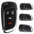 Okeytech For Chevrolet Lova/aveo/cruze Remote Car Key Shell 2/3/4/5 Buttons For Opel Vauxhall Insignia Astra Mokka For Buick - C