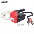 Car Electric Oil Extractor Transfer Pump 12V 60W Oil/Crude Oil Fluid Suction Pump Transfer Pump + Tubes for Auto Car Boat Mot|Oi