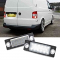 2pc Led License Number Plate Light Canbus For Vw Volkswagen Transporter Caravelle Mk5 Mk6 Box Bus T5 T6 Multivan Caddy Jetta - S