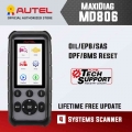 Autel MaxiDiag MD806 obd2 car automotive diagnostic tool obd2 scanner 4 system obdii diagnostic scanner PK MD802 MD808 Adjust AF