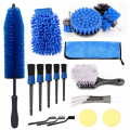 Car Cleaning Brushes Set Detailing Brush Power Scrubber Drill Brush For Car Leather Air Vents Rim Cleaning Dirt Dust Clean Tools