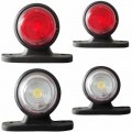 Car Truck Trailer LED Side Marker Light White Red Turn Signal Clearance Light Indicator Lamp For Lorry Van Caravans 10 30V|Truck