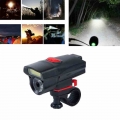 Bicycle Light 6 Modes Bike LED Cycling Front Light Bike Lights Lamp Torch Waterproof Night Ride Handlebar Flashlight Headlight|B