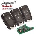 Jingyuqin 315/433mhz Id46 Keylessgo Smart Remote Key For Chevrolet Cruze Aveo Orlando Trax Lacrosse Encore Regal Verano 2/3/4/5b