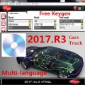 2021 Hot ! Newest 2017.r3 With Free Keygen Dvd Cd For Delphis 150e Multidiag Vd Ds150e With Car And Truck - Diagnostic Tools - O