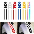 Pesonalized Motorcycle Mudguard Car Sticker Reflective Arrow Line Warning Sticker Electric Car Vinyl Decal Sticker - Decals &