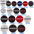 20PCS/LOT 45MM 50MM 56MM 65MM RAYS Car Wheel Center Hub Cap Sticker Car Badge Emblem sticker Decal car styling accessories