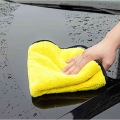 2Pcs Absorbent Microfiber Towel Car Cleaning Drying Cloth Car Care Cloth Detailing Car Polishing Wash Plush Towel|Sponges, Cloth