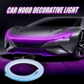 Okeen 180cm Led Car Hood Lights Strip Universal Engine Hood Guide Decorative Light Bar Auto Headlights Car Daytime Running Light