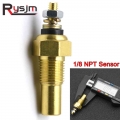 1/8 Npt Water Oil Temperature Sensor 10mm Universal Car Auto Truck Digital Sender Water Temp Sensor Racing Electric Gauge Unit -