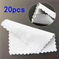 20pcs Nano Ceramic Car Glass Coating Cloth Microfiber Cleaning Cloths Glasses RV Parts Accessories Cleaner|Sponges, Cloths &