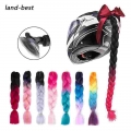 Punk Style Motorcycle Gradient Ramp Helmet Braids Women Motorcycle Helmet Casco Moto Decoration Retro Motorbike Helmet Braids -