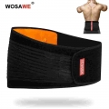 Wosawe Motorcycle Waist Protection Lumbar Guards Belt Heavy Weight Lifting Work Lower Brace Strap Bodybuilding Back Support - Pr