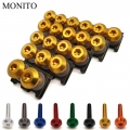 20pcs 500 530 2001-2019 Motorcycle Fairing Body Bolt Screw - ebikpro.com