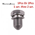 x1 Or x2 Engine Oil Drain Sump Plug Screw Bolt For Audi A3 A4 A6 TT Q7 For Volkswagen BEETLE EOS GOLF PASSAT TIGUAN N90813202|Nu