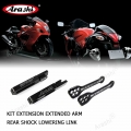 Arashi Swingarm Kit Extension Extended Arm Rear Shock Lowering Link For SUZUKI HAYABUSA GSXR1300 2008 2020 GSX1300R GSXR 1300|Dr