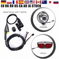 6V Electric Bike Light Headlight Taillight Speed Transmitter & Cable For Tongsheng tsdz2 Mid Drive Motor Bicycle Lamp|Electr